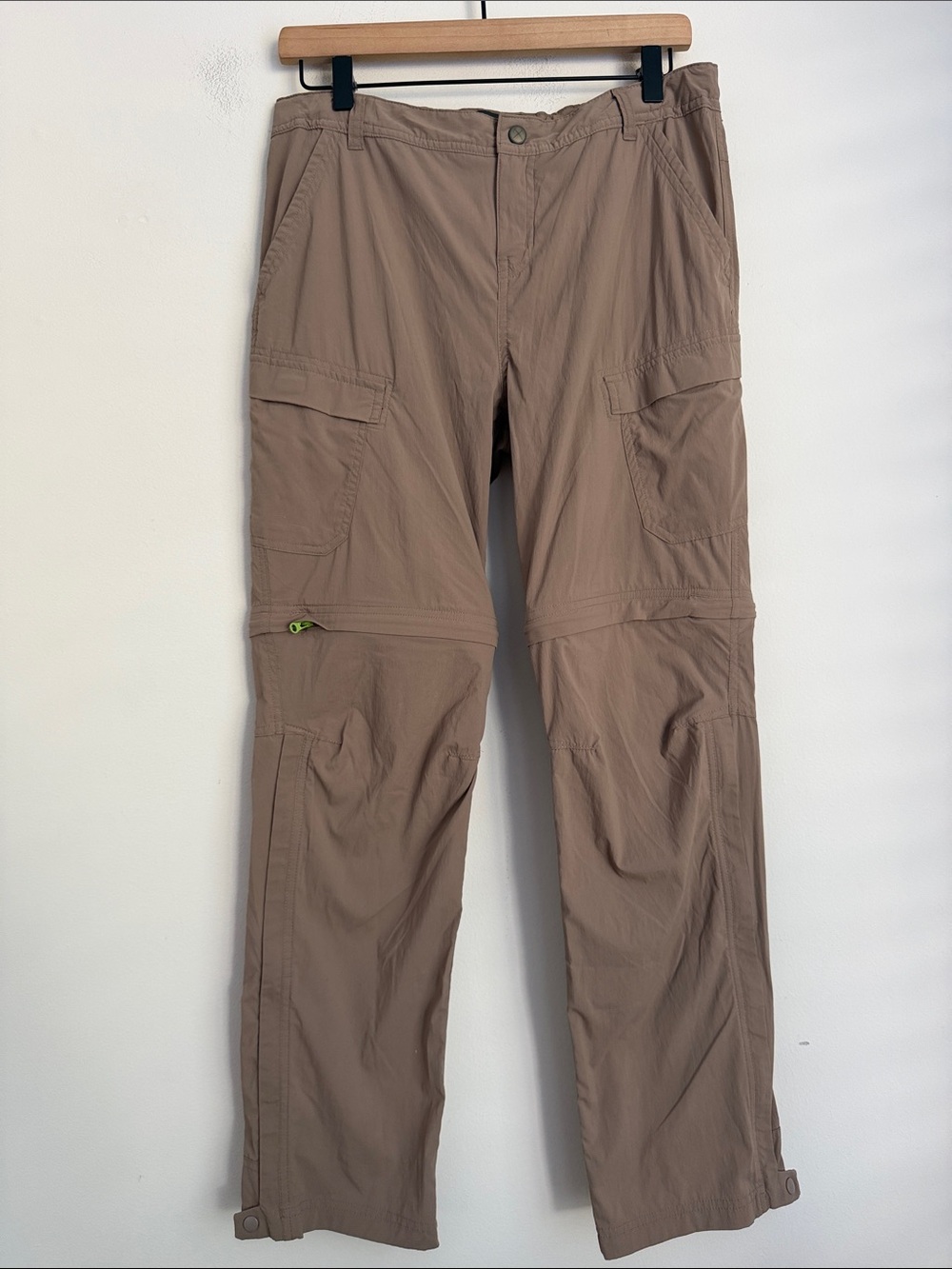 Rei boys Convertible Cargo Pants Taupe adjustable waist XL 18